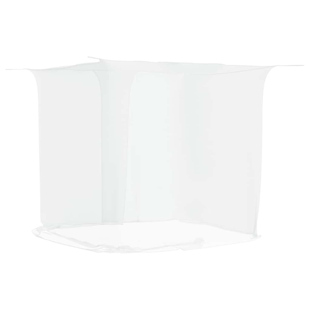 Rippuv Sääsevõrk Valge 220x120x150 Cm 156 Võrgusilma – toote pilt 1
