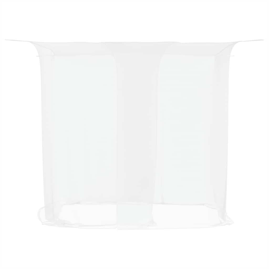 Rippuv Sääsevõrk Valge 220x120x150 Cm 156 Võrgusilma – toote pilt 3