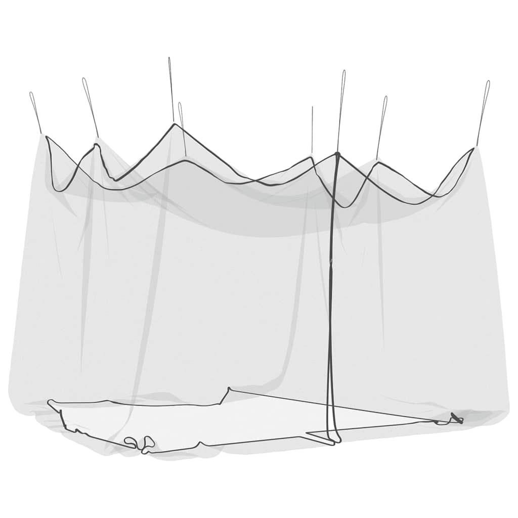 Ristkülikukujuline sääsevõrk (300 x 300 x 250 cm, must, 220 silma) – toote pilt 1