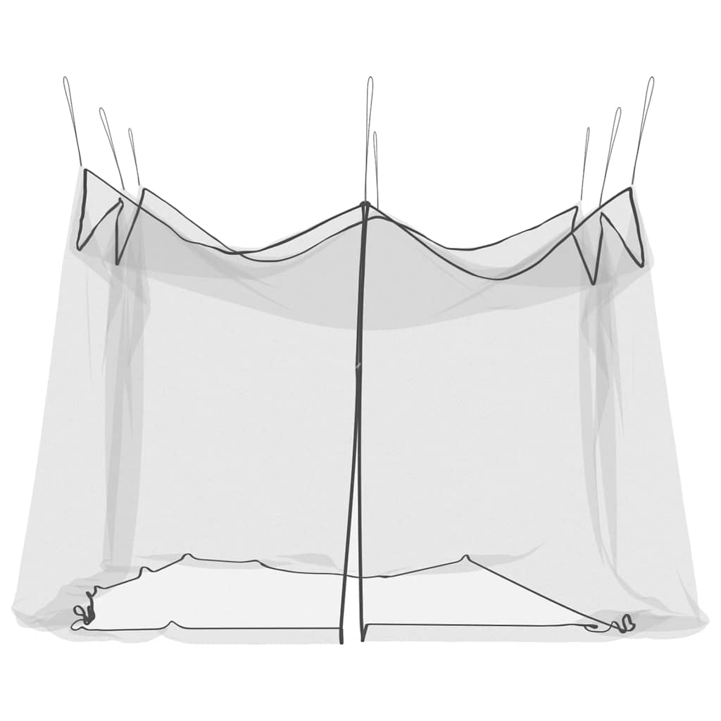 Ristkülikukujuline sääsevõrk (300 x 300 x 250 cm, must, 220 silma) – toote pilt 3