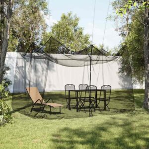 ristkülikukujuline sääsevõrk must – Ristkülikukujuline sääsevõrk (300 x 300 x 250 cm, must, 220 silma)