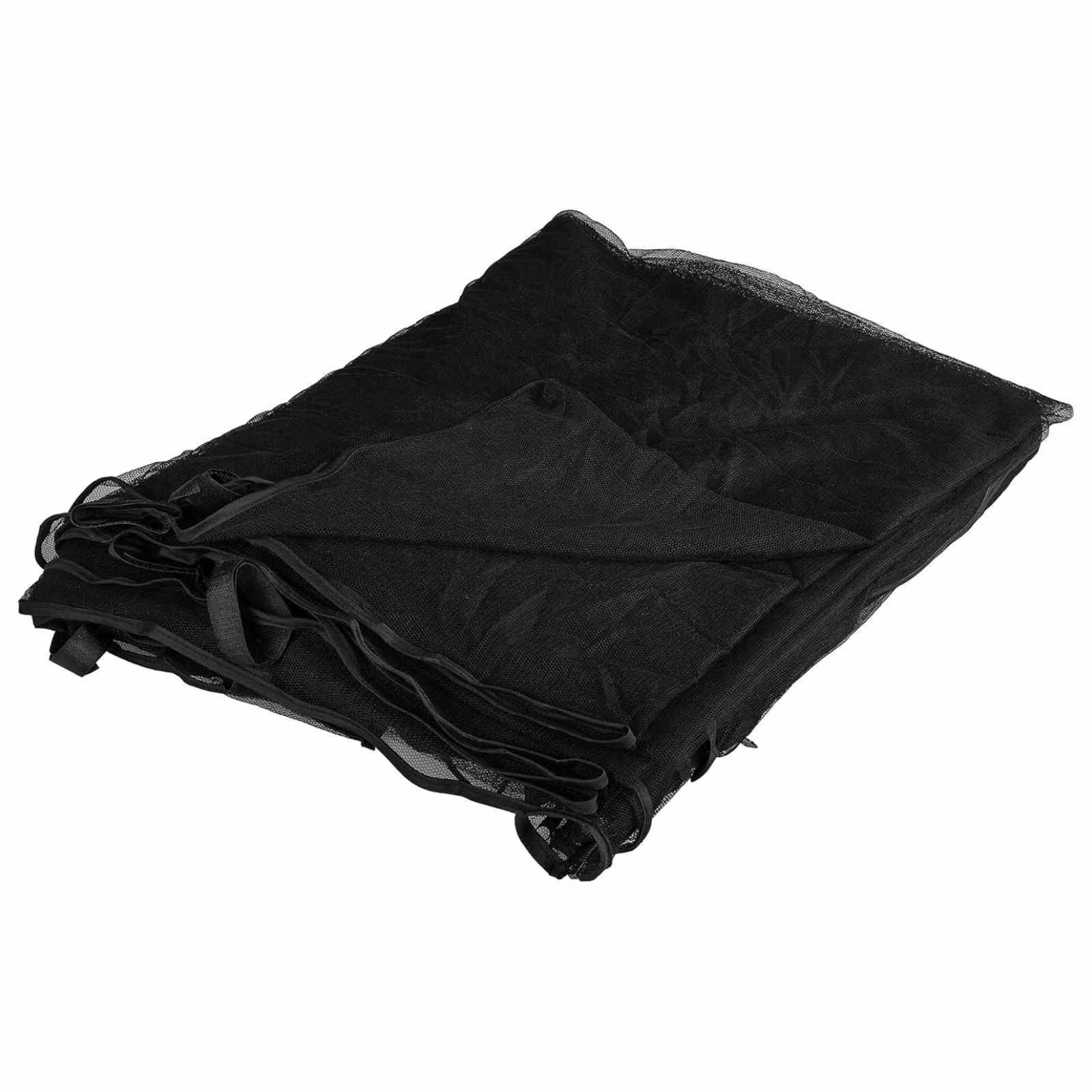 Sääsevõrk aiapaviljonile (3 x 4,5 x 2 m, must, polüester) – toote pilt 2