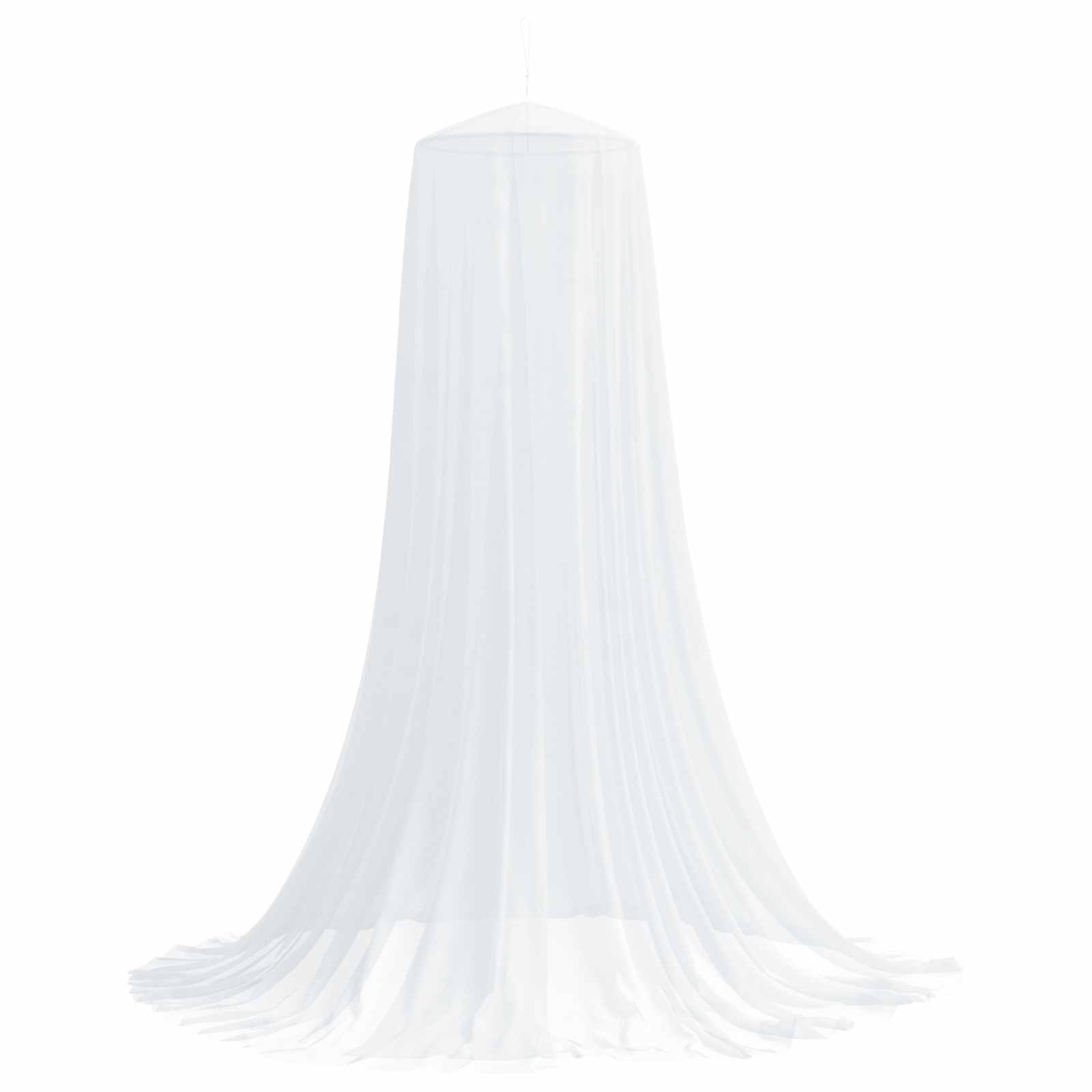 Sääsevõrk Voodi Jaoks 3 Tk 156 Võrgusilma Valge ⌀56 x 220 cm – toote pilt 1