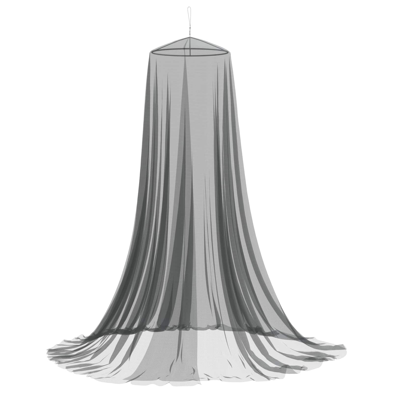 Sääsevõrk Voodi Jaoks 3 Tk Must ⌀56 x 220 cm Polüester – toote pilt 1