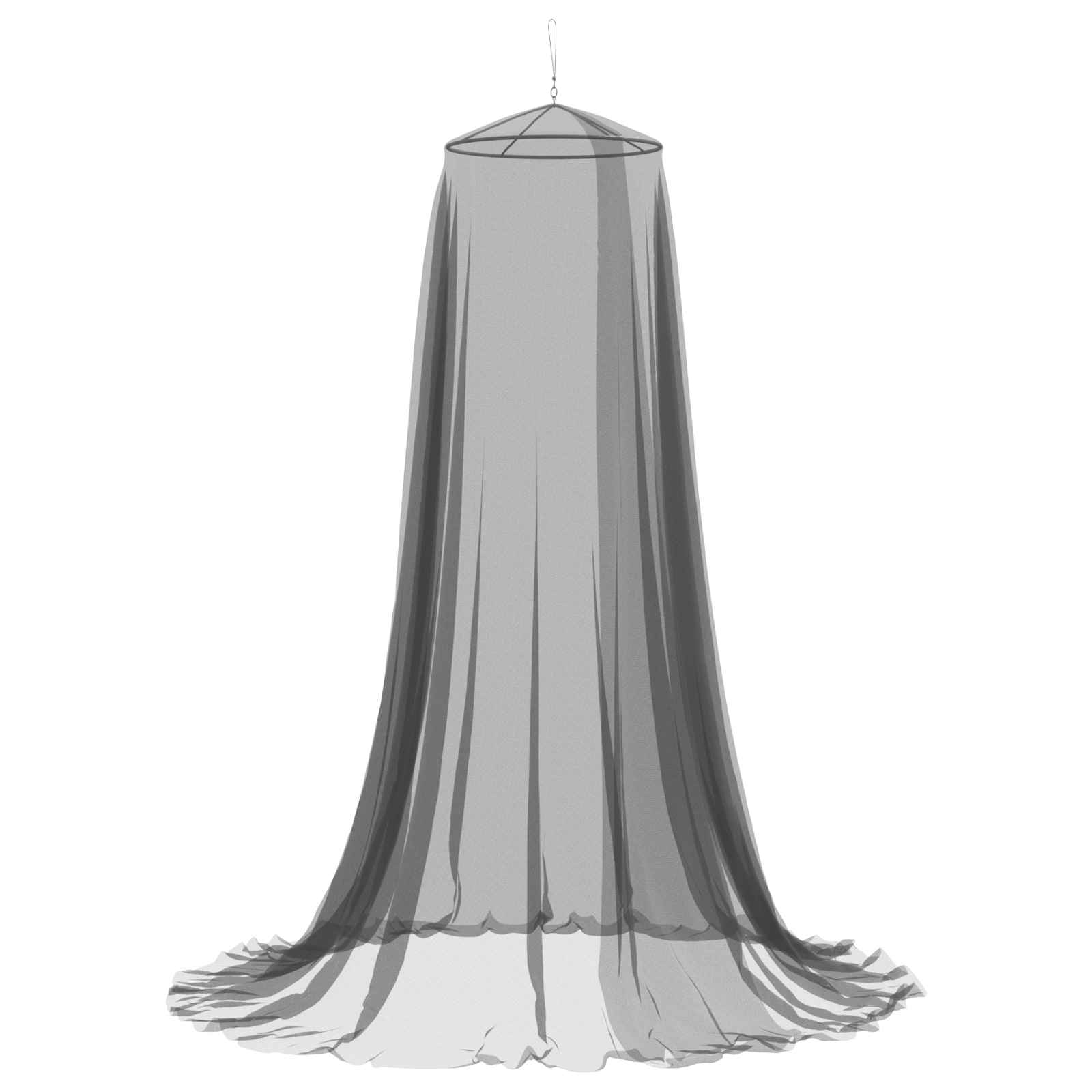 Sääsevõrk Voodi Jaoks Must Läbimõõt 56 x 220 cm Polüester – toote pilt 1