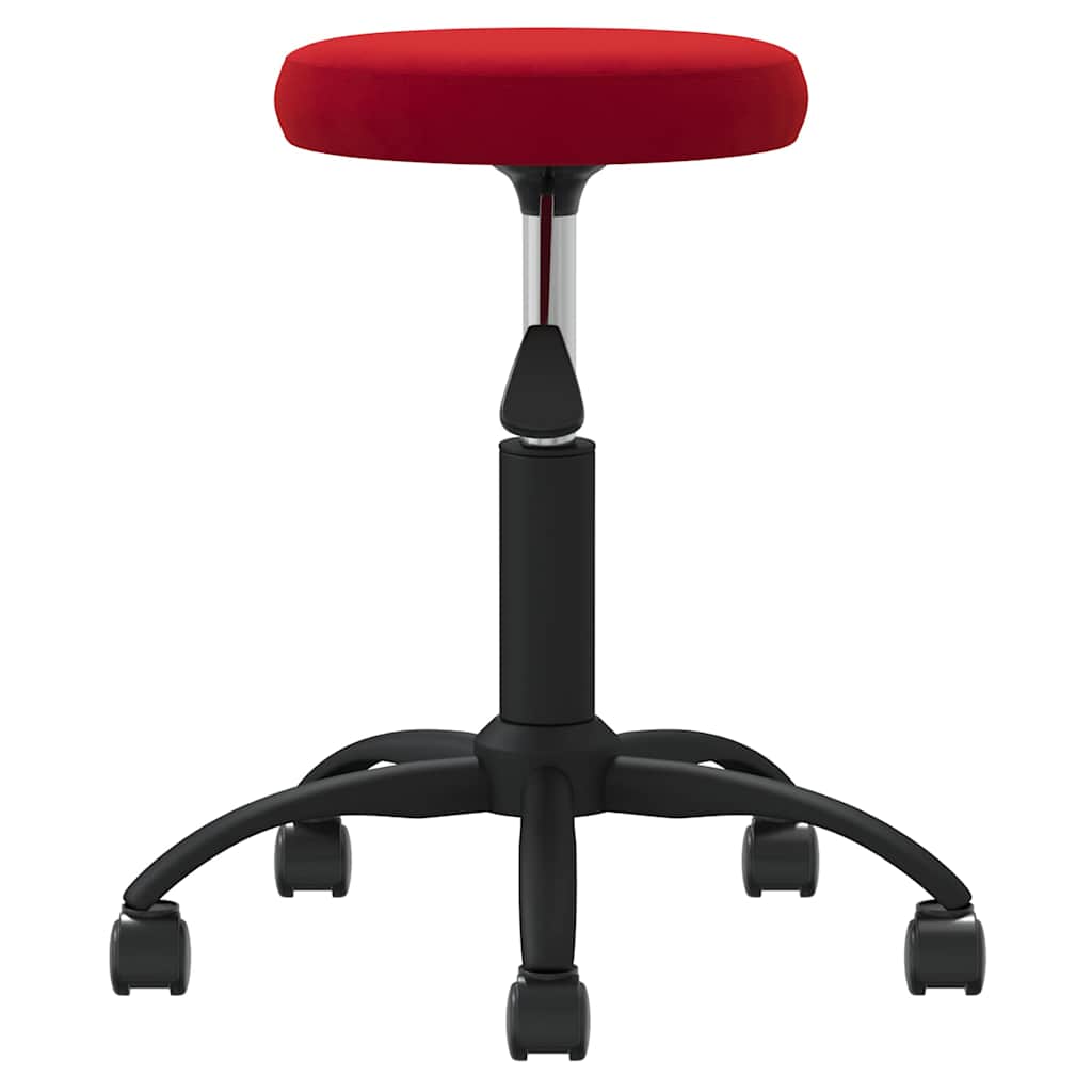 Sametist massaažitool (veinipunane, 31 x 42–54 cm, 360° pöörlev) – toote pilt 2