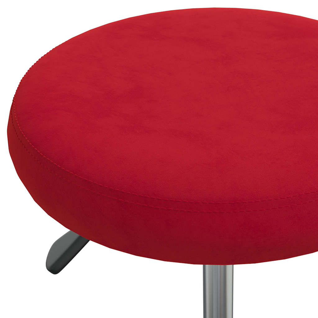 Sametist massaažitool (veinipunane, 31 x 42–54 cm, 360° pöörlev) – toote pilt 4