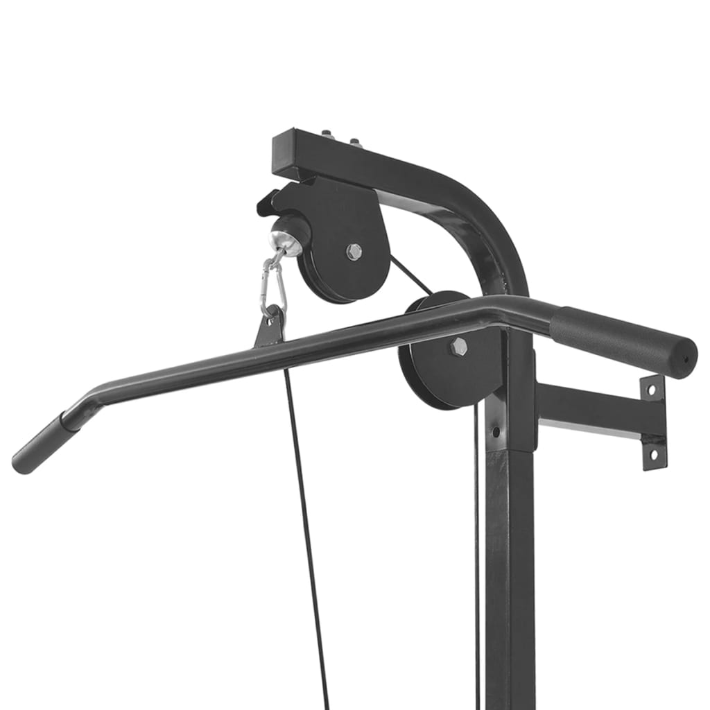 Seinale kinnitatav jõusaaliseade (40 kg, teras, 120 kg kandevõime) – toote pilt 3