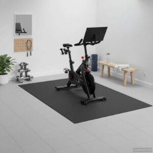 spordikaitsematt kõrge tihedusega PVC – Spordikaitsematt Must 243 X 152 X 0,6 Cm Kõrge Tihedusega PVC