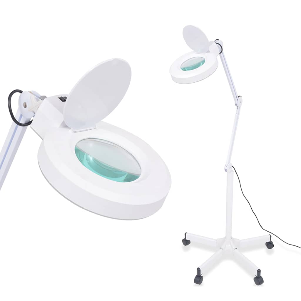 suurendusklaasiga lamp jalaga 5 dioptrit – Suurendusklaasiga Lamp Jalaga (5 Dioptrit, 82 x 60 x 175 cm, 13 W)