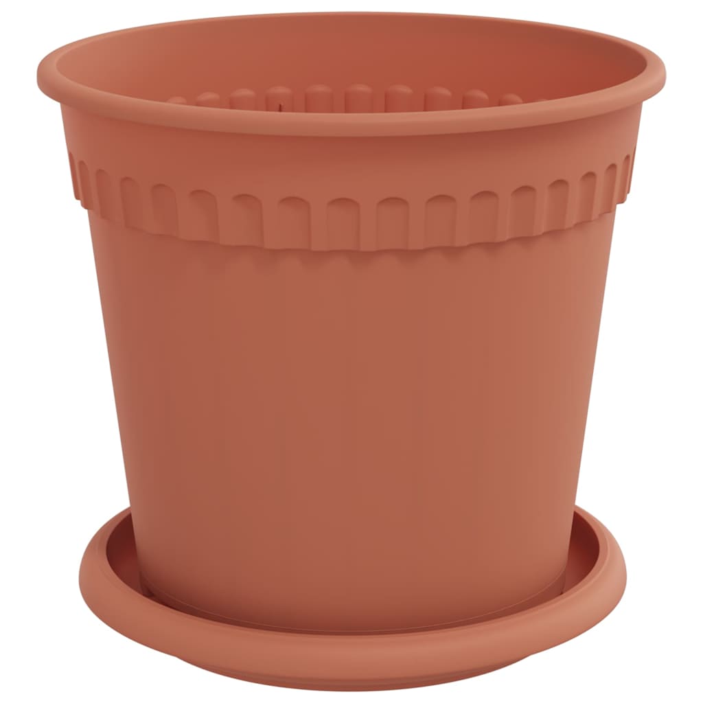 Taimepotid 6 tk Kohviroosa Plastmass – toote pilt 4