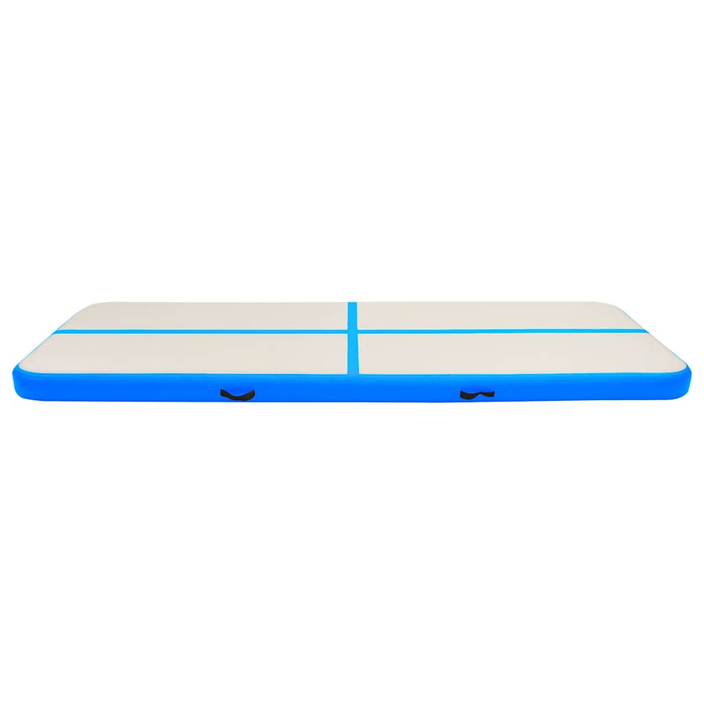Täispuhutav Võimlemismatt Pumbaga (400 X 100 X 15 Cm, PVC, Sinine) – toote pilt 2