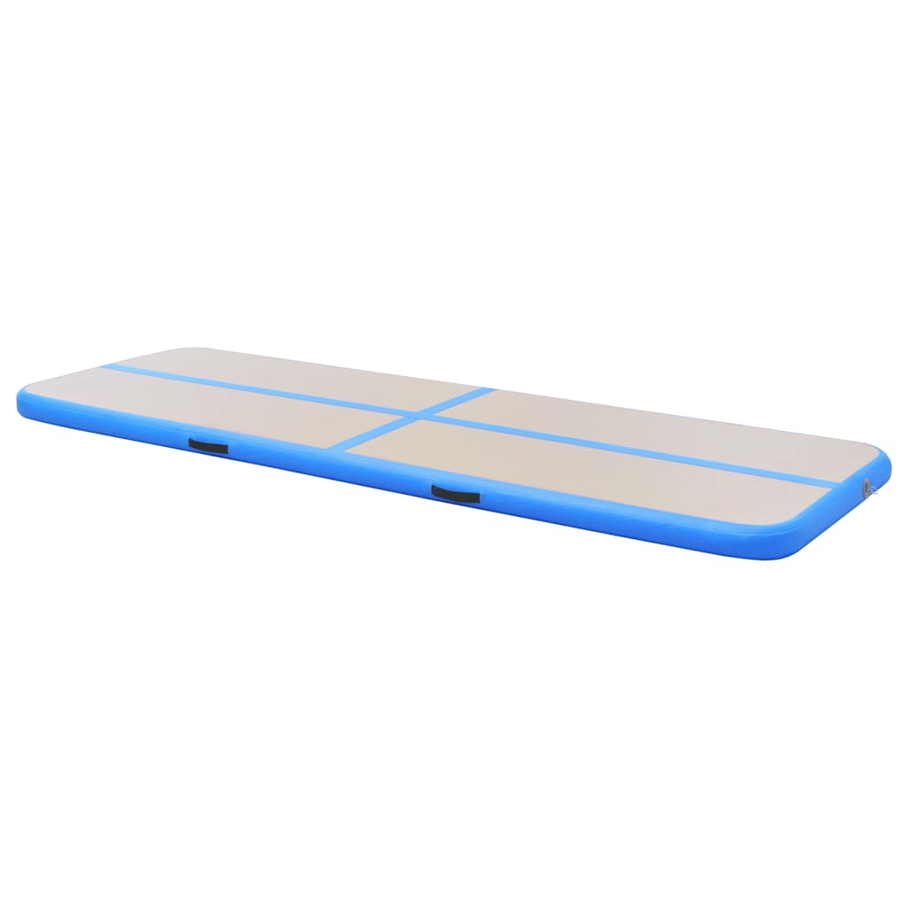 Täispuhutav Võimlemismatt Pumbaga (700 x 100 x 10 Cm, PVC, Sinine) – toote pilt 3