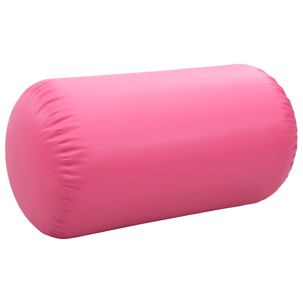 Täispuhutav Võimlemisrull Pumbaga (120 x 75 Cm, PVC, Roosa) – toote pilt 4