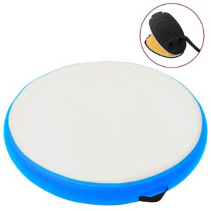 täispumbatav võimlemismatt pumbaga – Täispumbatav Võimlemismatt Pumbaga (100x100x15 Cm, PVC, Sinine)