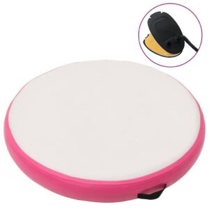 täispumbatav võimlemismatt pumbaga – Täispumbatav Võimlemismatt Pumbaga (100x100x20 Cm, PVC, Roosa)