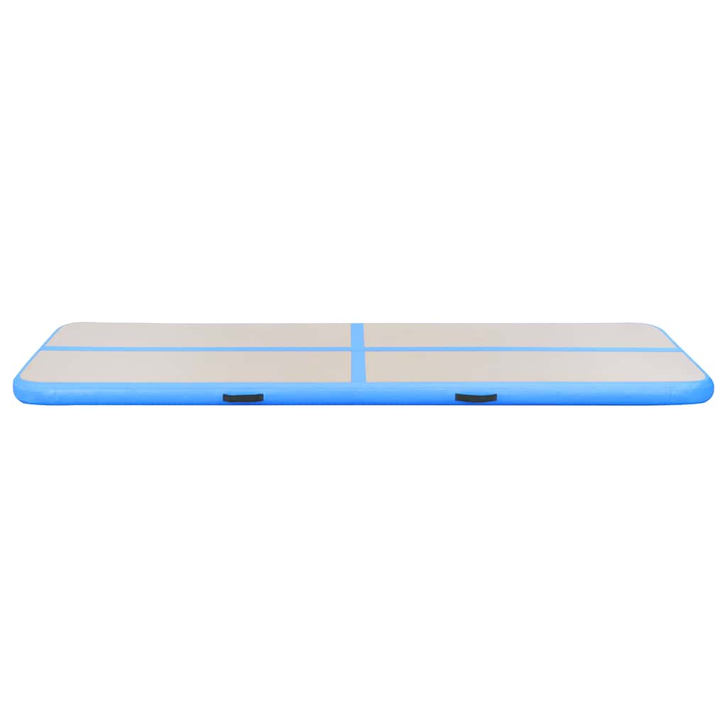 Täispumbatav Võimlemismatt Pumbaga (800 x 100 x 10 Cm, PVC, Sinine) – toote pilt 4