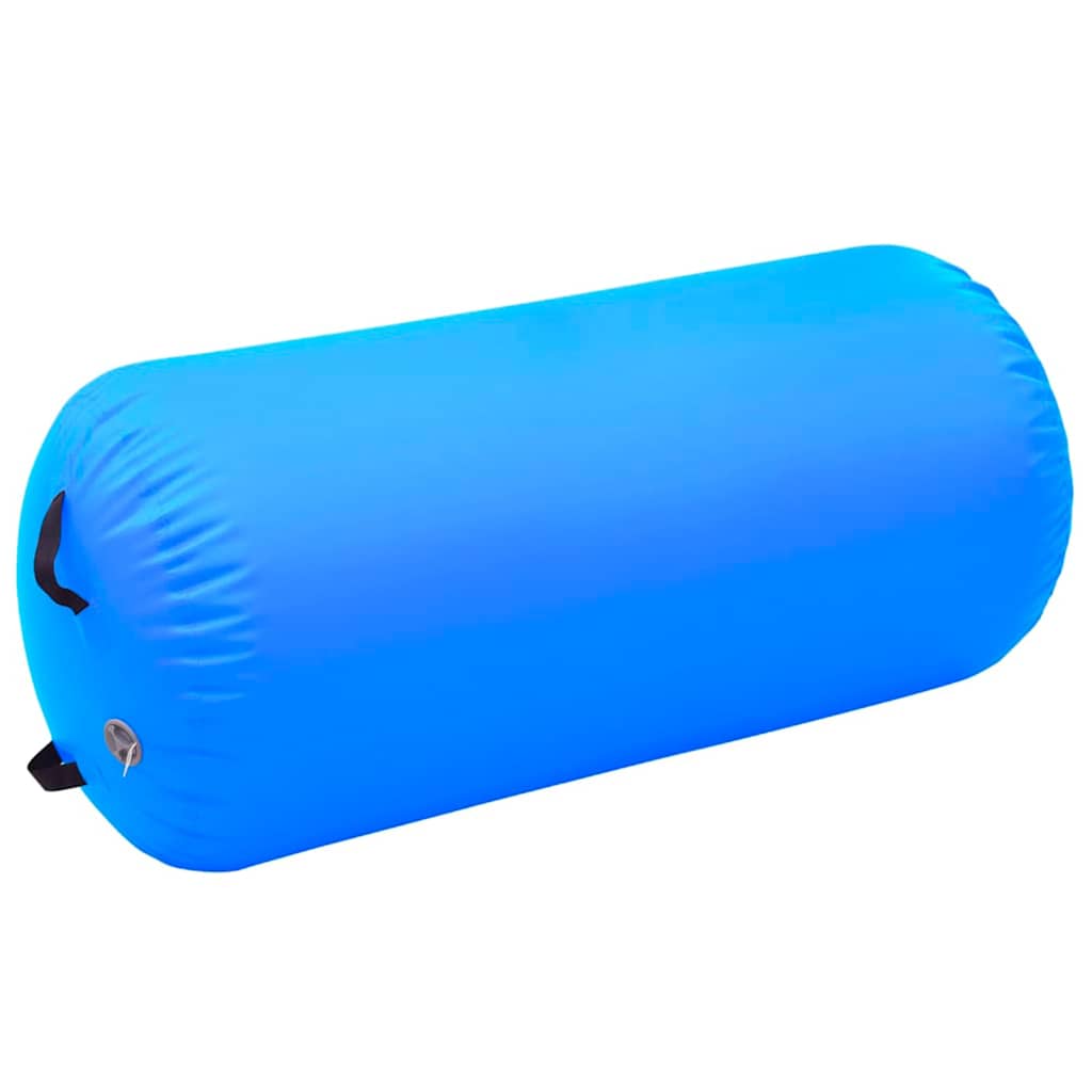 Täispumbatav Võimlemisrull Pumbaga (120 x 90 cm, PVC, Sinine) – toote pilt 1