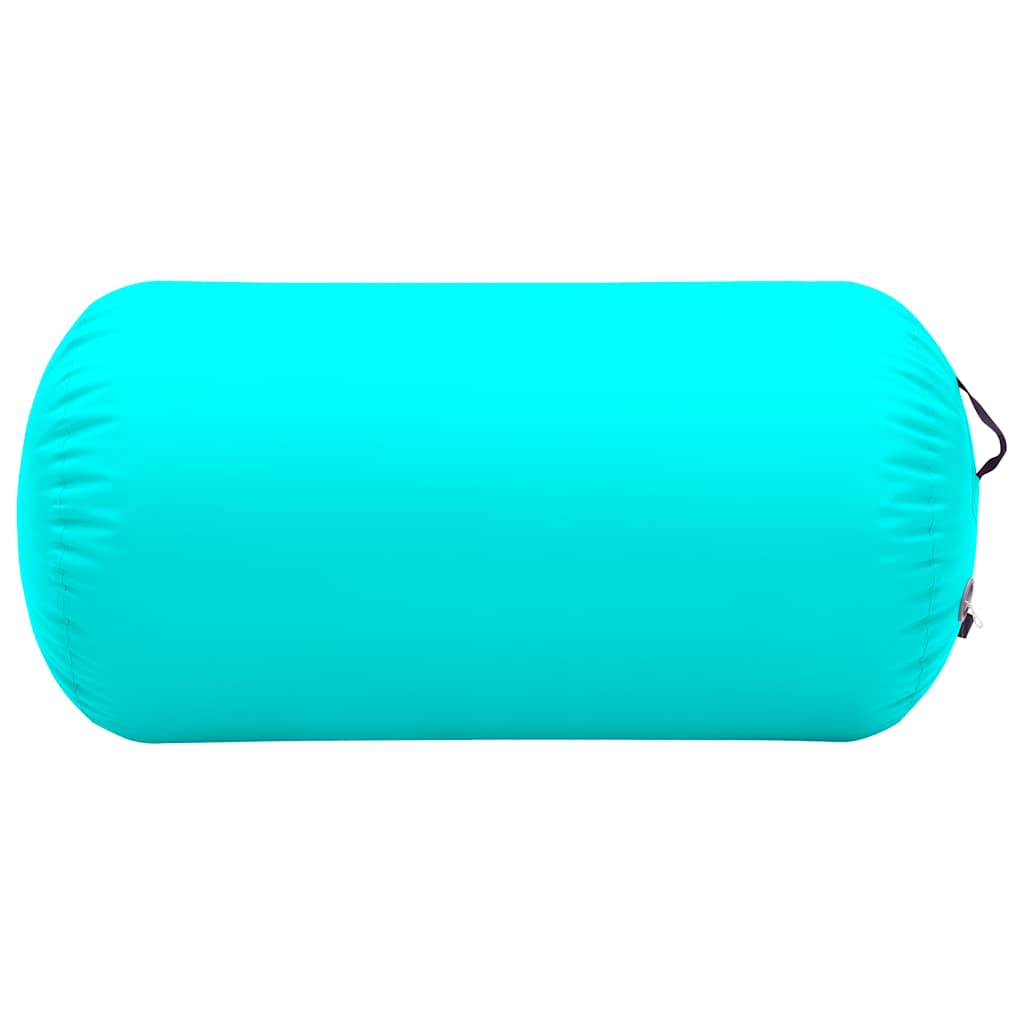 Täispumbatav Võimlemisrull Pumbaga (120 x 90 cm, Roheline, PVC) – toote pilt 2