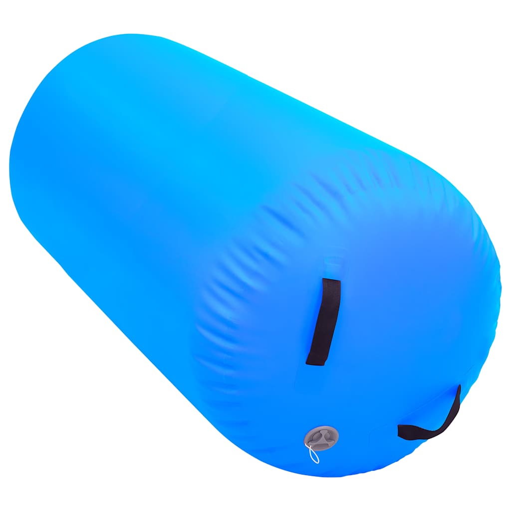 Täispumbatav Võimlemisrull Pumbaga 120x75 Cm PVC Sinine – toote pilt 3