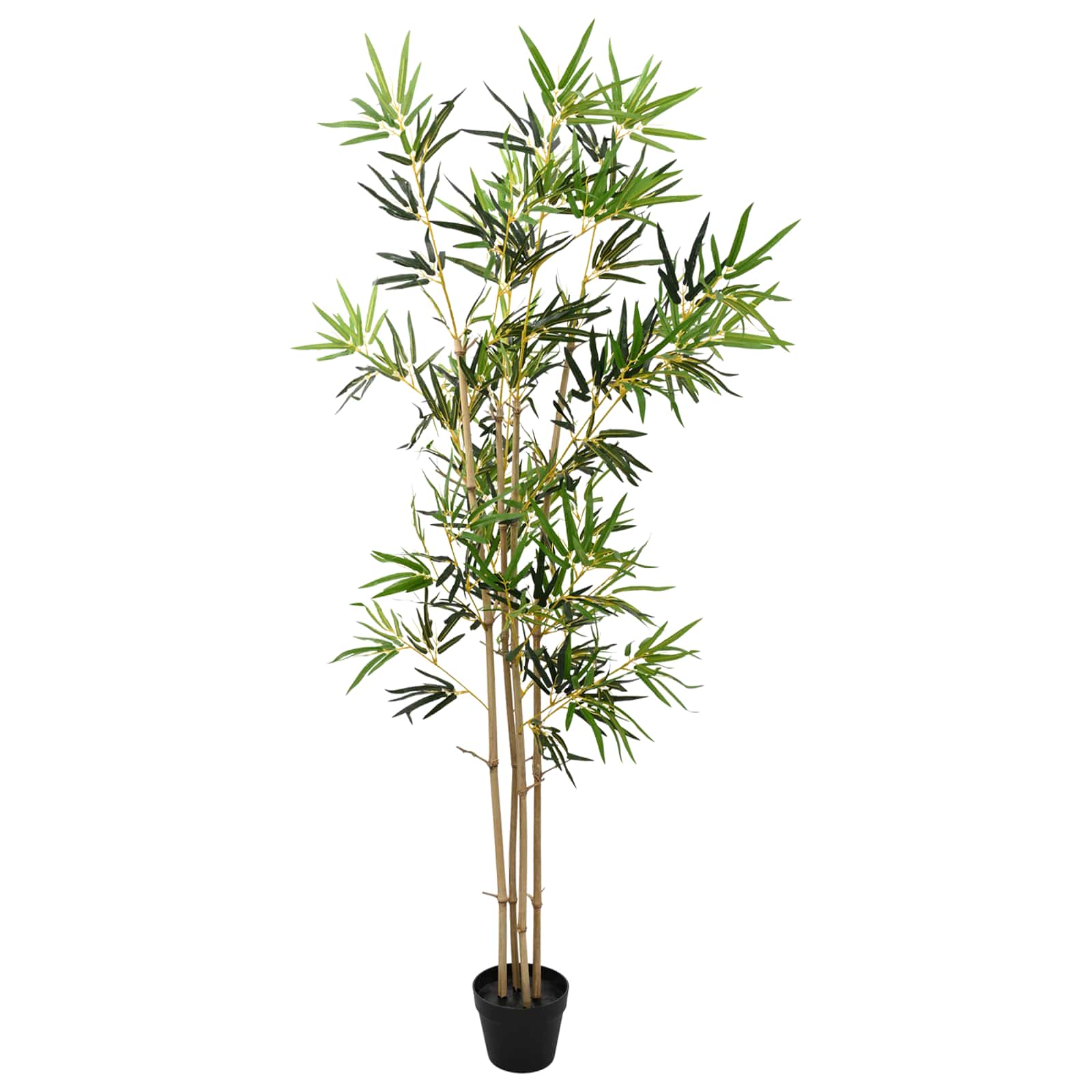 Tehisbambuse Puu Roheline 75,5 x 18 x 175 Cm Kangas Ja Bambus – toote pilt 1