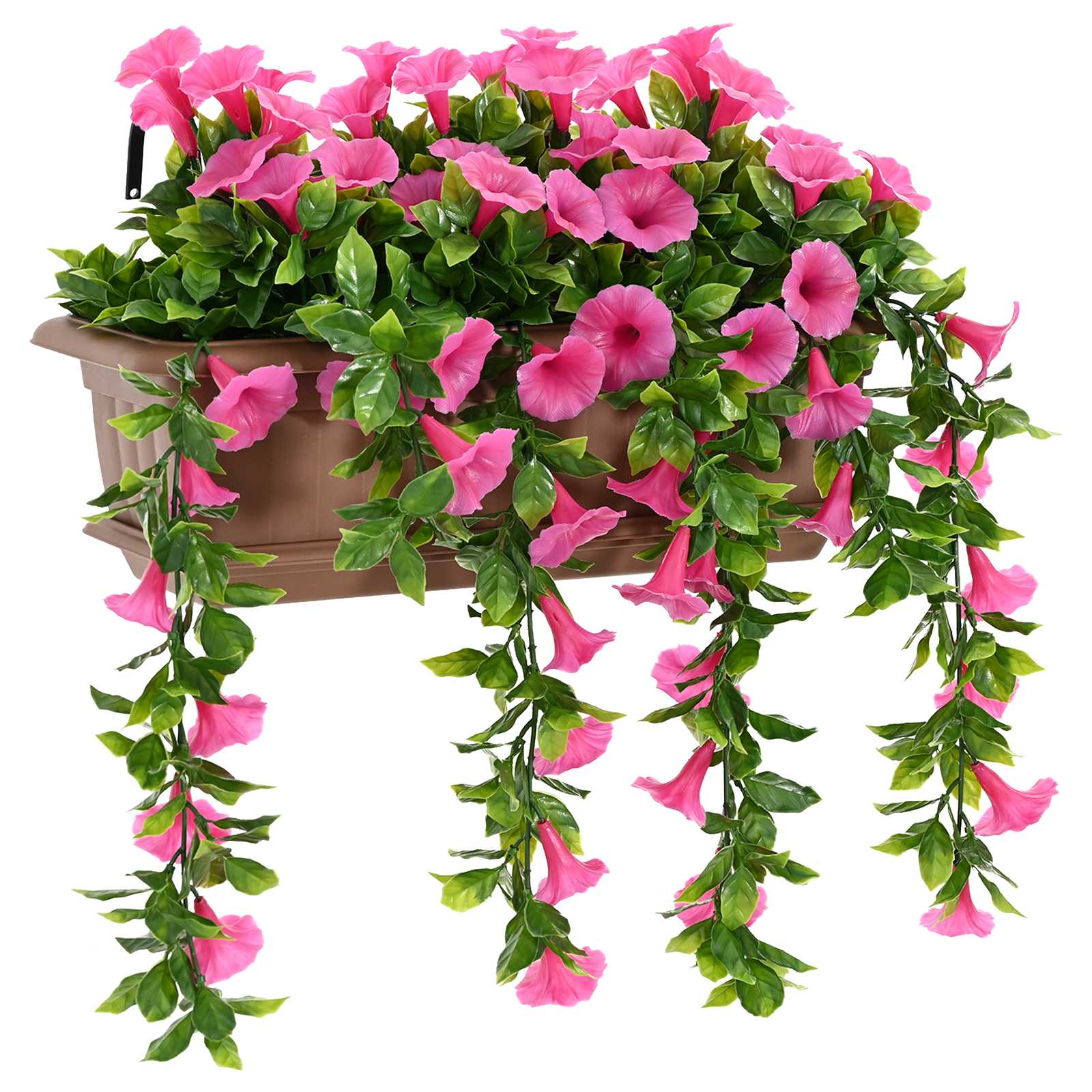 Tehislilled Lilla Punane 55 x 20 x 55 cm UV-Kindel – toote pilt 2