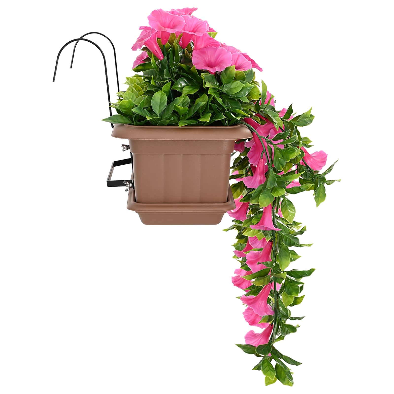 Tehislilled Lilla Punane 55 x 20 x 55 cm UV-Kindel – toote pilt 3