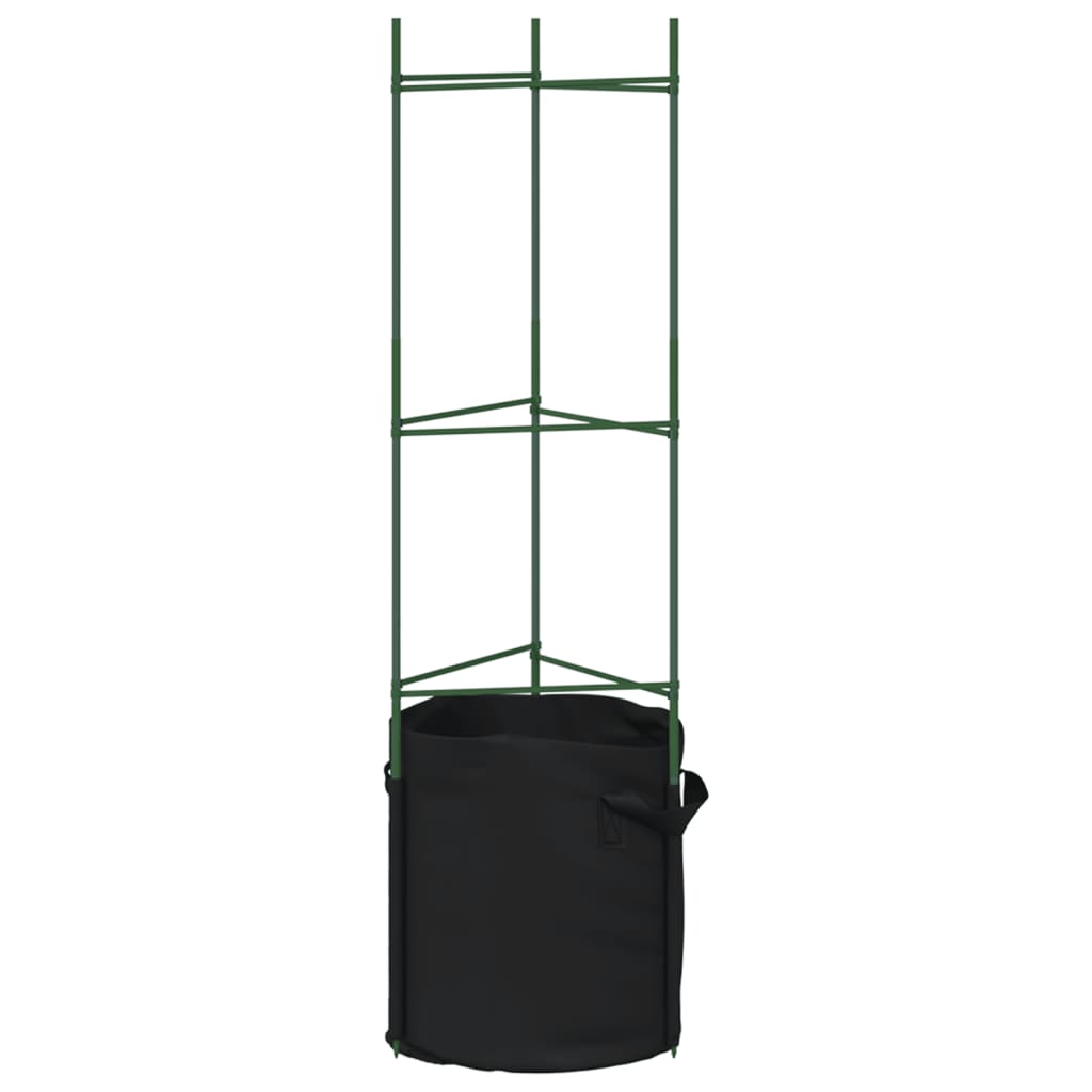 tomatitaime tugi koos taimekotiga 2 tk, 116 cm, teras ja PP – toote pilt 4