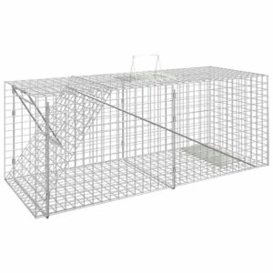 tsingitud rauast loomalõks 64,5 cm – Tsingitud rauast loomalõks (64,5 x 25 x 26,5 cm)