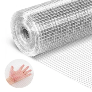 tsinkkattega metallvõrk aedadele – Tsinkkattega metallvõrk (12,7 mm, 1 x 20 m, 0,8 mm läbimõõt)