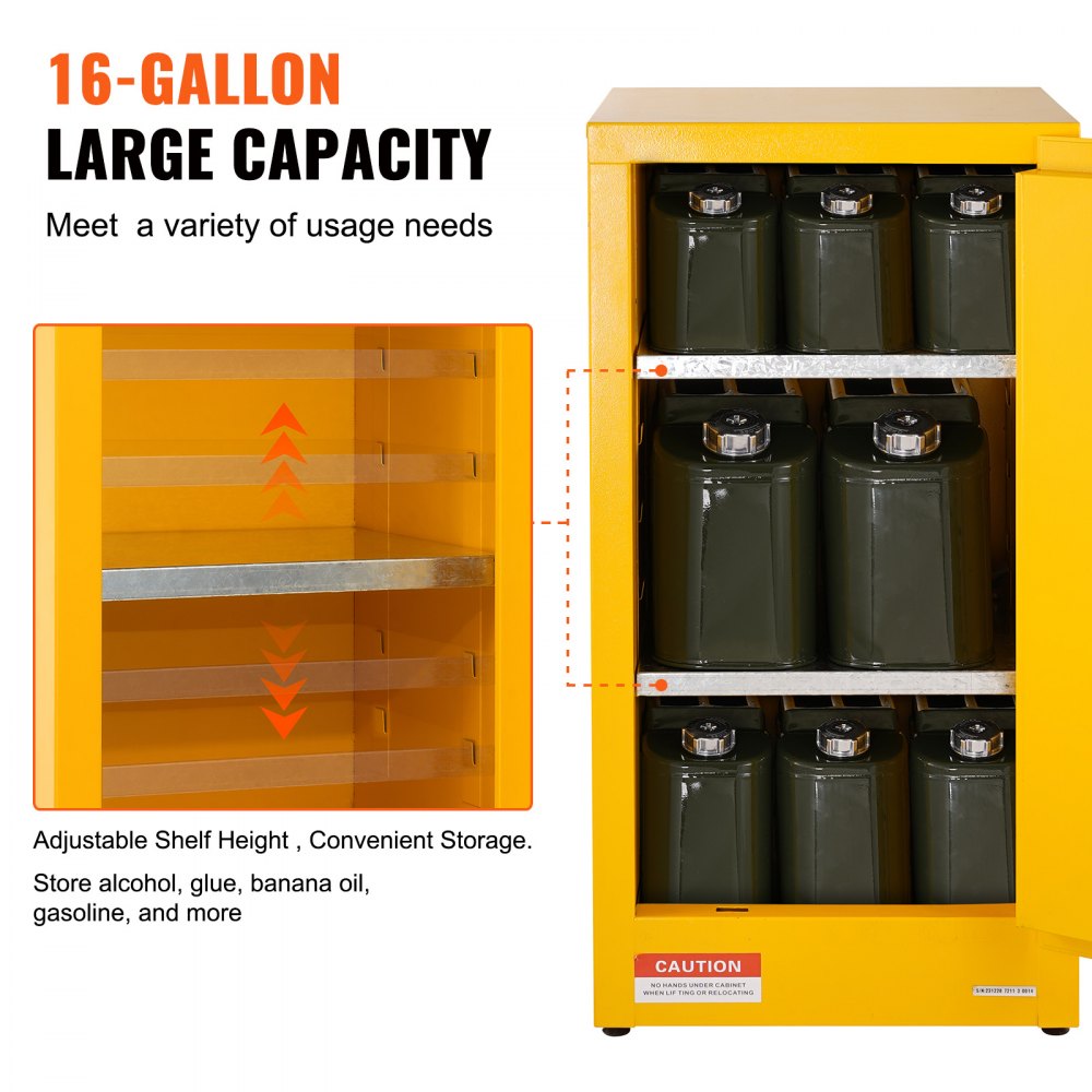 Tuleohutuskapp (60 L, Külmvaltsitud Teras, 46×46×90 cm) – toote pilt 4
