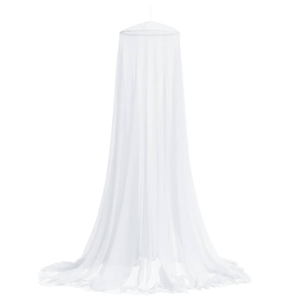 Valge Sääsevõrk Voodile (56 cm Rõngas, 850 cm Ümbermõõt, 220 cm Kõrgus) – toote pilt 1