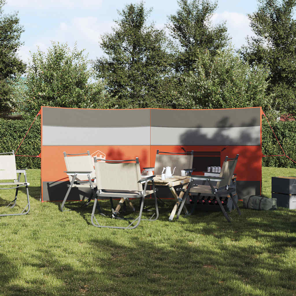 Veekindel Tuuletõke, Hall Ja Oranž, 340x130 Cm – toote pilt 2