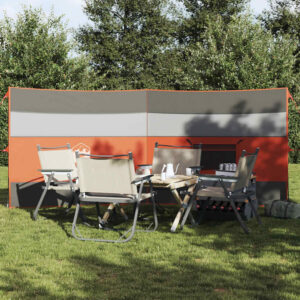 veekindel tuuletõke matkamine rannas – Veekindel Tuuletõke, Hall Ja Oranž, 340x130 Cm