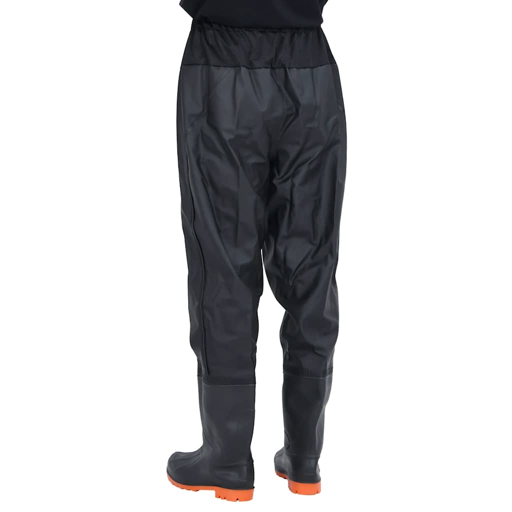 Veekindlad kahlajad saabastega (must, suurus 46, 0,48 mm paksus) – toote pilt 3