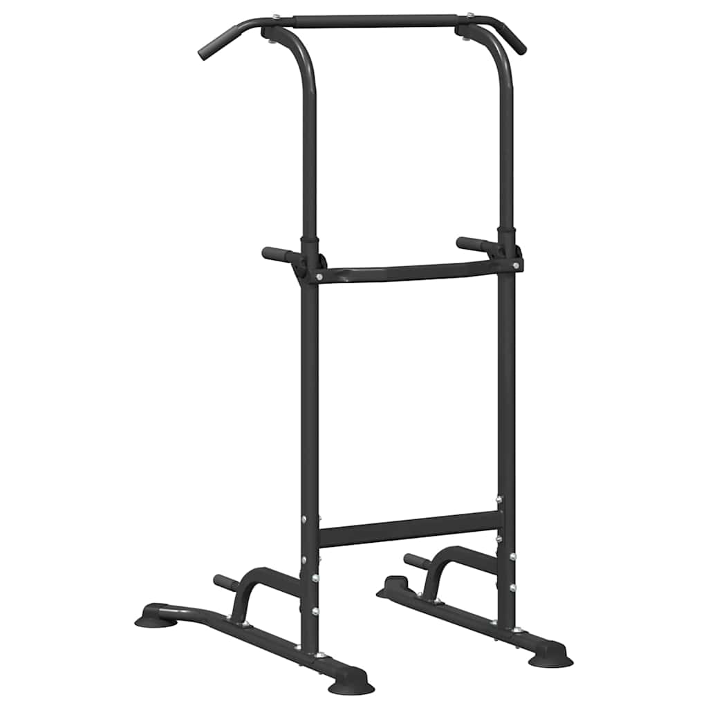 Võimlemistorn Käetõmbamise Jaam (102 x 95 x 210 cm, Must, Pulbervärvitud Teras) – toote pilt 3