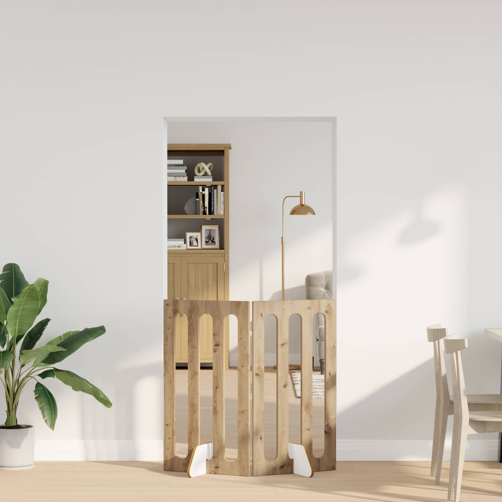 Volditav lemmikloomade aed 2 tk Artisan tamm 100,5 x 38 x 90 cm