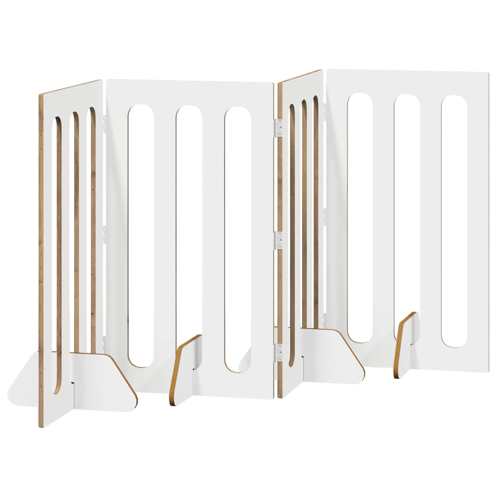 Volditav lemmikloomade aed 4 tk Artisan tamm 201 x 38 x 90 cm – toote pilt 4