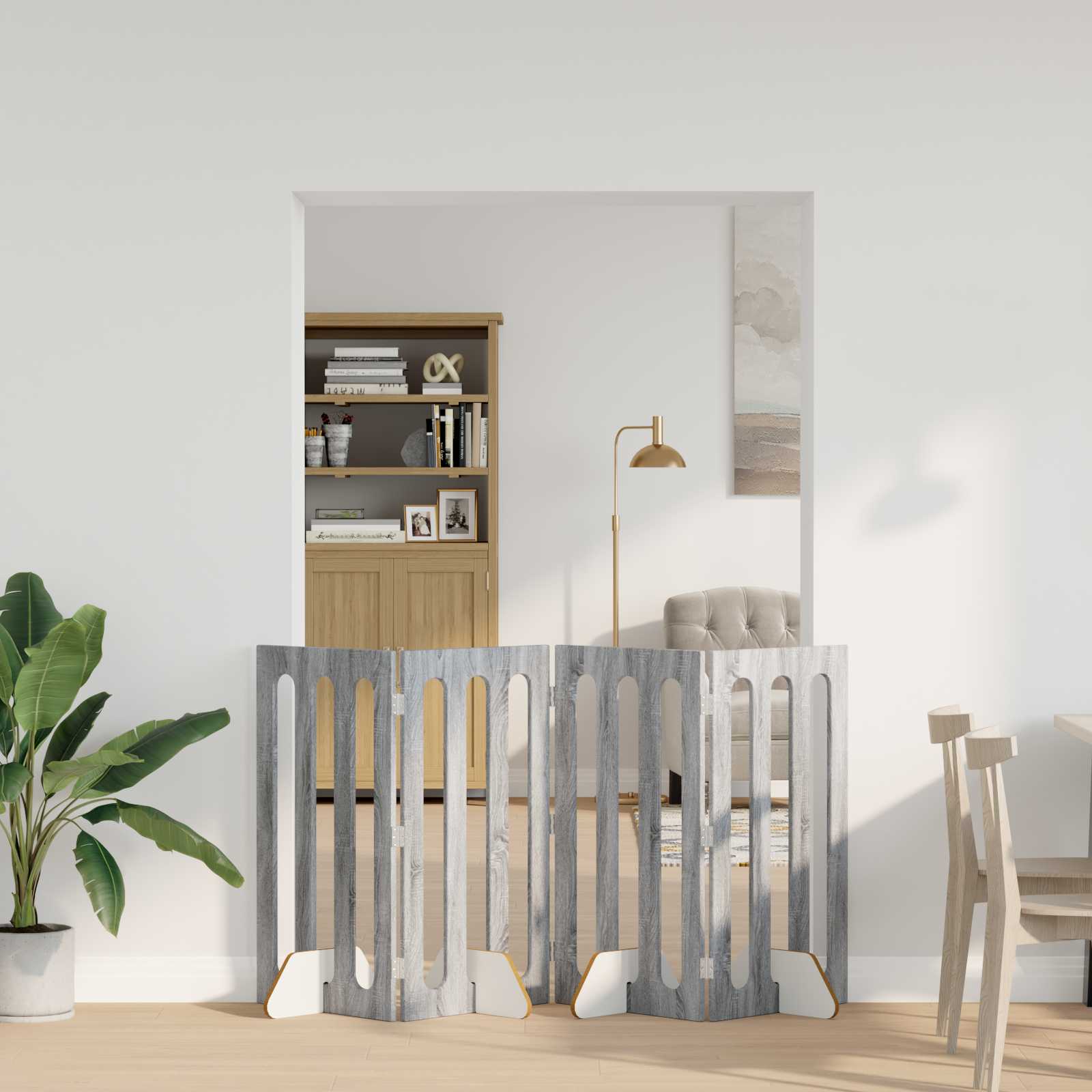 Volditav lemmikloomade aed 4 tk Hall Sonoma 201 x 38 x 90 cm