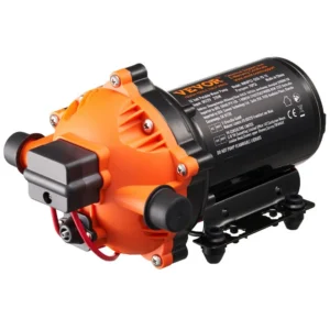 12V diafragma veepump paatidele – 12V Diafragma Veepump (18,93 L/min, 40-6,9 Bar, 12V DC)