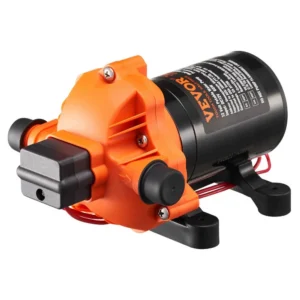 12V membraanveepump automaatne rõhulüliti – 12V Membraanveepump (6,81 L/min, 2,7-6,9 Bar, 12,7 mm Ühendus)