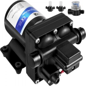 12V veepump eemaldatav filter – 12V Veepump (11 L/min, 3,8 Bar, Eemaldatav Filter)