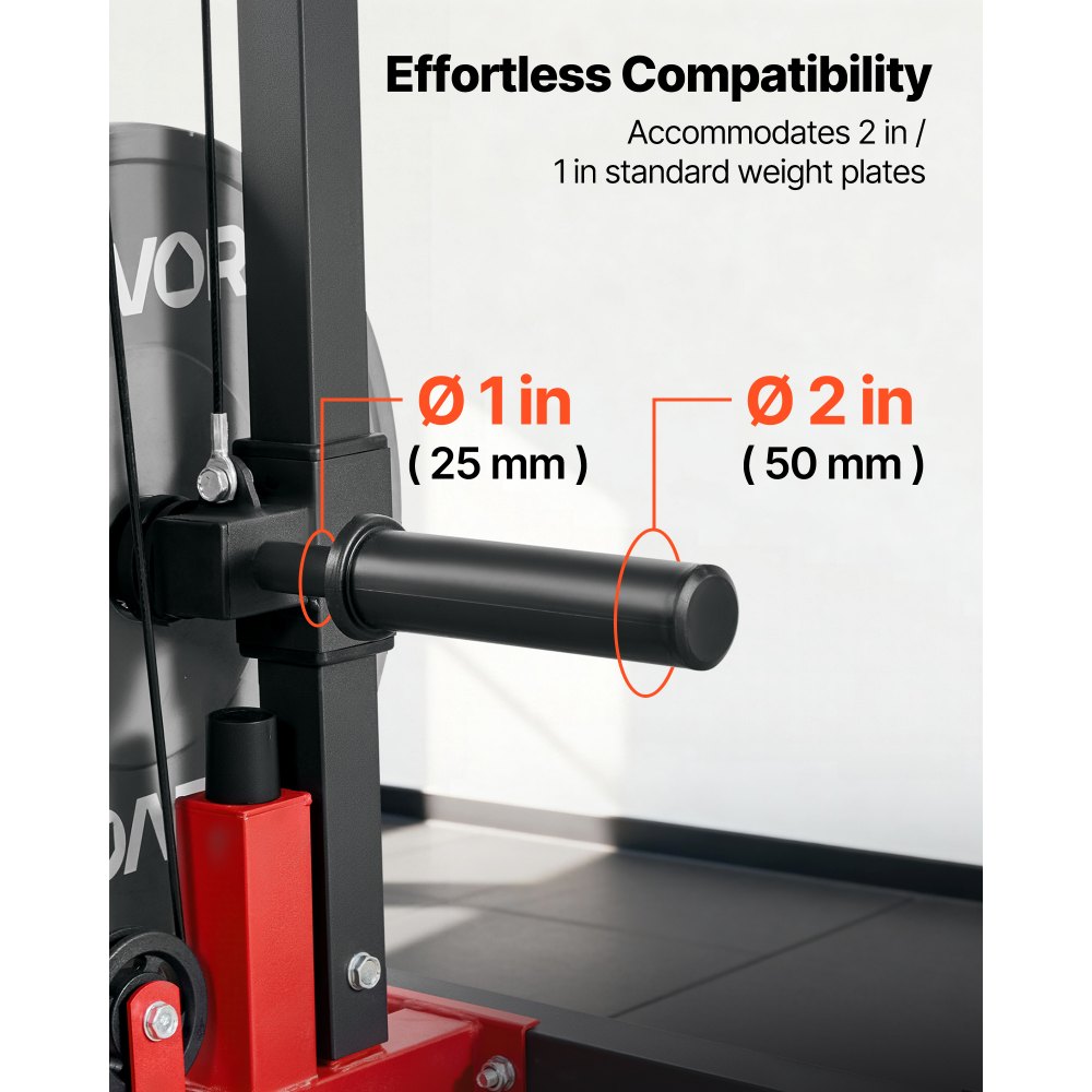 3-Ühes-1 Lat-Tõmbamismasin (181 kg, 44-49 cm Iste, 54-78 cm Rullik) – toote pilt 4