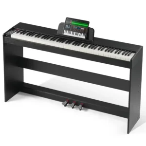 88-klahviline digiklaver kaalutud klahvid – 88-klahviline digiklaver (täielikult kaalutud klahvid, Bluetooth/USB/MIDI, 200 toonid)