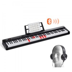 88-klahviline digitaalne klaver – 88-Klahviline Digitaalne Klaver (1000 Tooni, Bluetooth, USB)