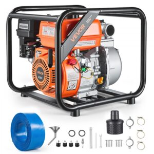 bensiinimootoriga veepump 50,8 mm – Bensiinimootoriga Veepump (50,8 mm, 538 L/min, 7 hj)