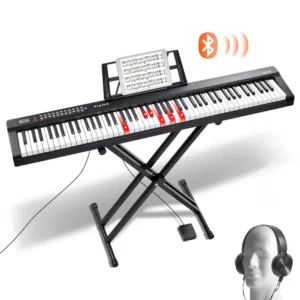 digitaalne klaver 88 klahviga – Digitaalne klaver 88 klahviga (poolkaalutud, 1000 tooni, Bluetooth)