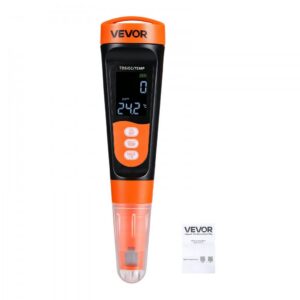 digitaalne veetester 0-9990 ppm – Digitaalne Veetester (0-9990 Ppm, Juhtivus/TDS, ATC, Selge VA Ekraan)
