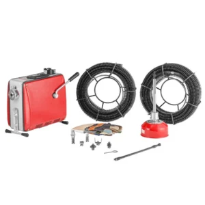 elektriline torupuhastusmasin 500 W – Elektriline Torupuhastusmasin (500 W, 40 m Vedru, 6 Lõikurit)