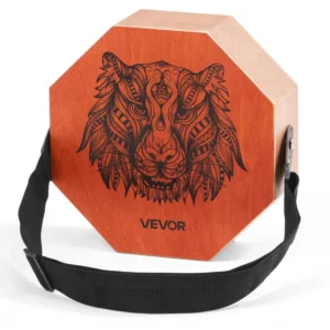 kaasaskantav puidust cajon trumm – Kaasaskantav Puidust Cajon Trumm (295 X 295 X 100 Mm, Sisemised Kitarrikeeled)